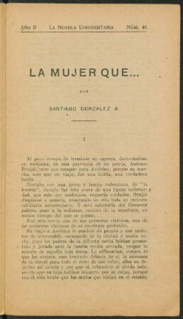 1922004600: Una mujer que ...