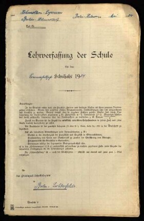 1924/25: Jahresbericht ... - 1924/25