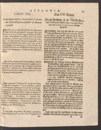 Chap. XIII. = Das XIII. Capitel.