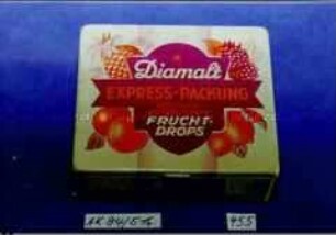 Blechdose für Fruchtdrops "Diamalt EXPRESS-PACKUNG"