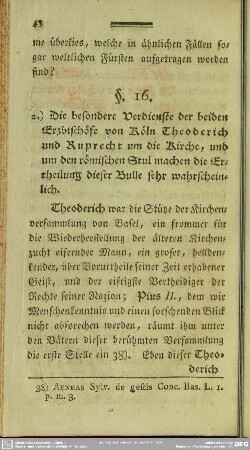 §. 16. [Einige Gründe für die Glaubwürdigkeit besagter Bulle]