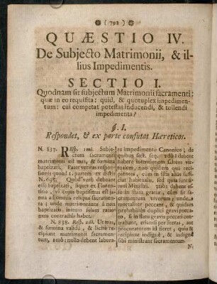 792-818, Quaestio IV.