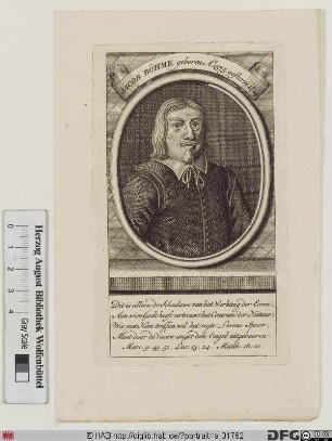 Bildnis Jacob Böhme