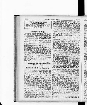 Freud und Leid in der Gemeinde