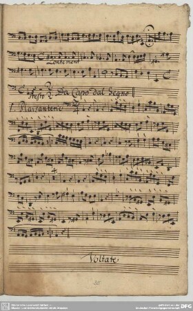 Fasch, J.F., Suiten, FWV K:a3 / Ausw.