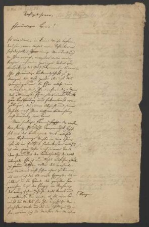 Brief (Entwurf) an Joseph Haydn : [1802]