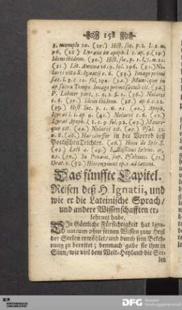 Das fünffte Capitel.