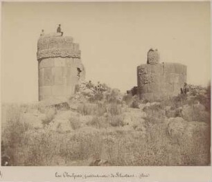 Hochland von Peru 1877. Las Chulpas (Grabdenkmäler) de Silustani
