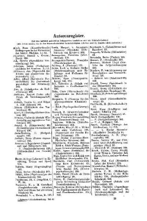 Autorenregister