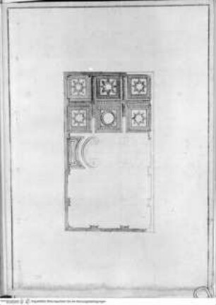 Piena relazione sulla fabbrica (Opus Architectonicum MS), Casa dei Filippini, Bibliothek, Kassettendecke (Anonimo C)