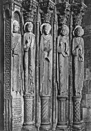 Le Mans, Kathedrale, Südportal, Gewände