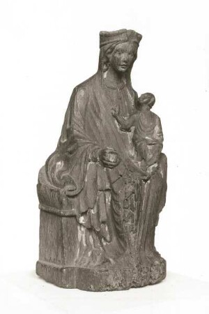Madonna : Madonna. Holz; 44 cm. um 1215. Salzwedel: Johann-Friedrich-Danneil-Museum