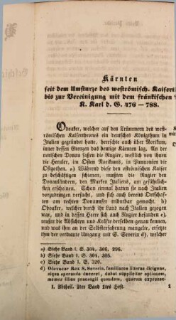 Handbuch der Geschichte des Herzogthumes Kärnten. [1,]2,1, Bis zur Vereinigung mit den österreichischen Fürstenthümern; im Mittelalter bis zur Vereinigung mit den österreichischen Fürstenthümern