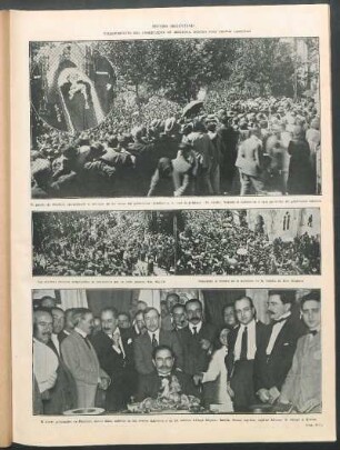 Fallecimiento del gobernador de Mendoza, doctor José Nestor Lencinas [Fotografías]