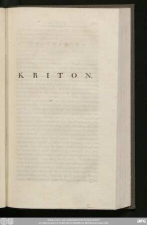 Kriton.