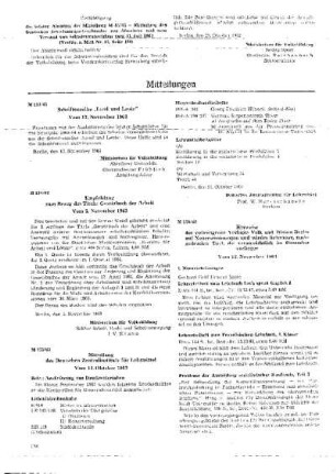 Hinweise des volkseigenen Verlages Volk und Wissen Berlin auf Neuerscheinungen und wieder lieferbare, nachgedruckte Titel, die voraussichtlich im Dezember vorliegen : 136/63 vom 12. Oktober 1963 ; [Mitteilungen]