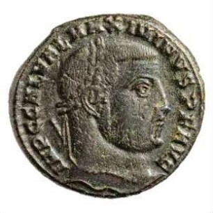 Münze, Follis, 310 n. Chr.