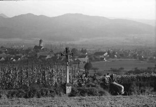 Kirchhofen: Blick vom Batzenberg auf Kirchhofen