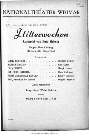 Flitterwochen