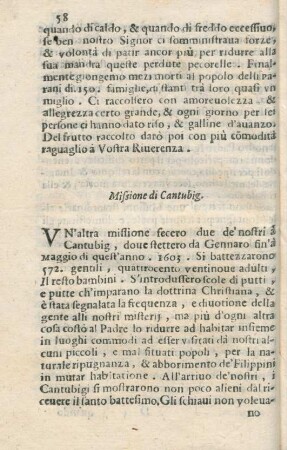 Missione di Cantubig
