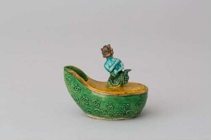 Gefäß mit Figur des Guixing im Boot