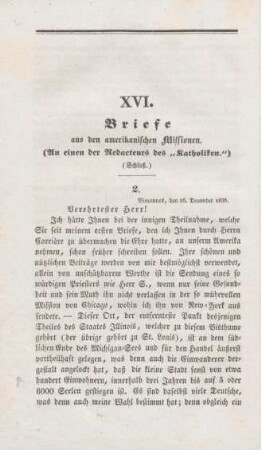 260-280 Briefe aus den amerikanischen Missionen : Schluß