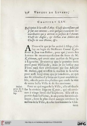 Chapitre LXV: Description de la ville d’Alep […]