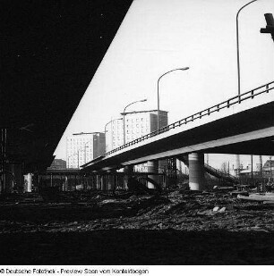 Dresden Verkehrszug; Kleine Plauensche Straße; (Hochstraße)
