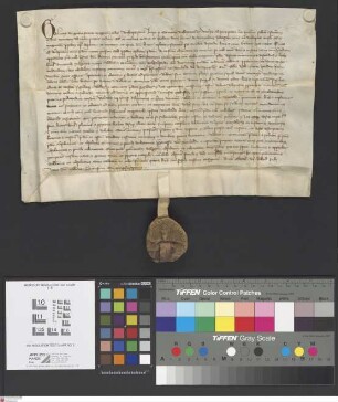 Seligenstadt: Cassatio impugnationis de ecclesia in Wilmutheim per Gerlacum archiepiscopum Moguntinum pronunciata contra Reinboldum de Spiegelberg...