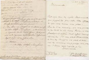 Karoline Luise von Baden an Karoline Philippine von Rathsamhausen (Karlsruhe)