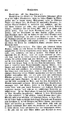 Nachsicht, (s. Art. Eingestehen etc.)