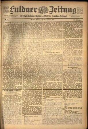 Ausgabe vom Montag, den 21. Februar 1898.