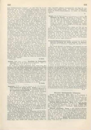 443-444 [Rezension] Unsere Stellung zur heiligen Schrift