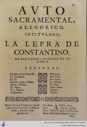 La Lepra de Constantino.