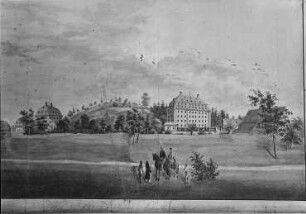 Spinnereigebäude : Spinnerei, Erfenschlag b. Chemnitz, 1814