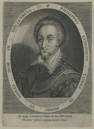 Bildnis des Grafen Philipp Ludwig II. von Hanau