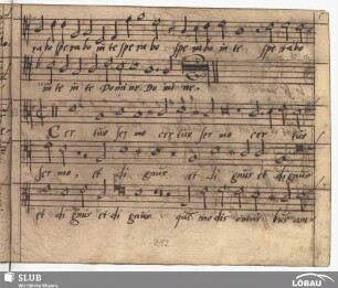 Burck, Joachim a: Certus sermo et dignus