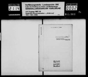 Goldfarb, Erben, Karlsruhe