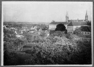 Bamberger Dom : Bamberg. Stadtansicht mit Dom