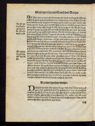 Van twyerley mysbruck der Doepe.