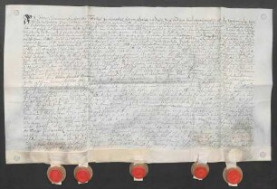Instrumentum cautionis des Jodok Edelmund Twickel von Havixbeck.