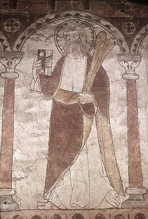 Gruppe von drei Aposteln, darunter Judas und Philippus
