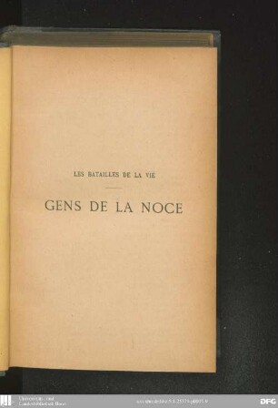 Gens de la noce