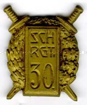 Schützenregiment, 30.