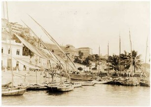 Im Hafen von Bahia, Brasilien