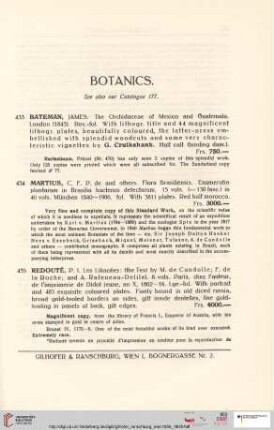 Botanics (Nr. 433-437)