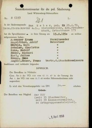 Weber, Max
