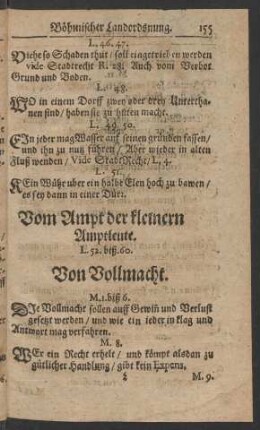 Vom Ampt der kleinern Amptleute.