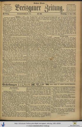 12.04.1891 (Erstes Blatt)