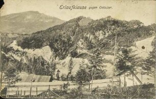 Erlaufklause gegen Oetscher.